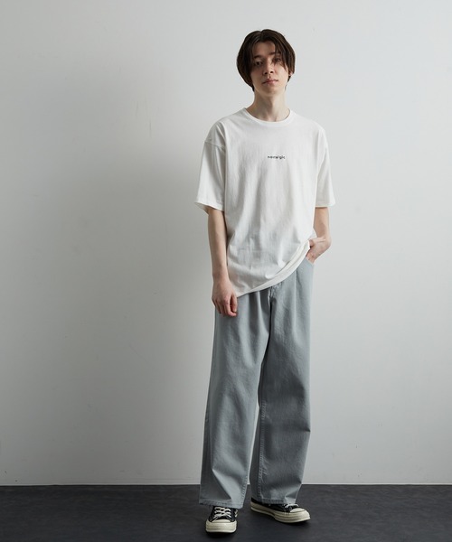 JUNRED（ジュンレッド）の「ノスタルジックグラフィックTシャツ（Tシャツ/カットソー・メンズ・ホワイト/チャコールグレー/カーキ・LL/M/L）」の6枚目の写真