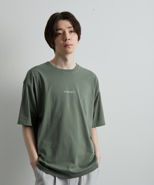 JUNRED（ジュンレッド）の「ノスタルジックグラフィックTシャツ（Tシャツ/カットソー・メンズ・ホワイト/チャコールグレー/カーキ・LL/M/L）」の8枚目の写真