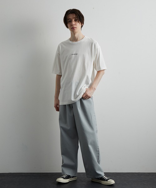 JUNRED（ジュンレッド）の「ノスタルジックグラフィックTシャツ（Tシャツ/カットソー・メンズ・ホワイト/チャコールグレー/カーキ・LL/M/L）」の12枚目の写真