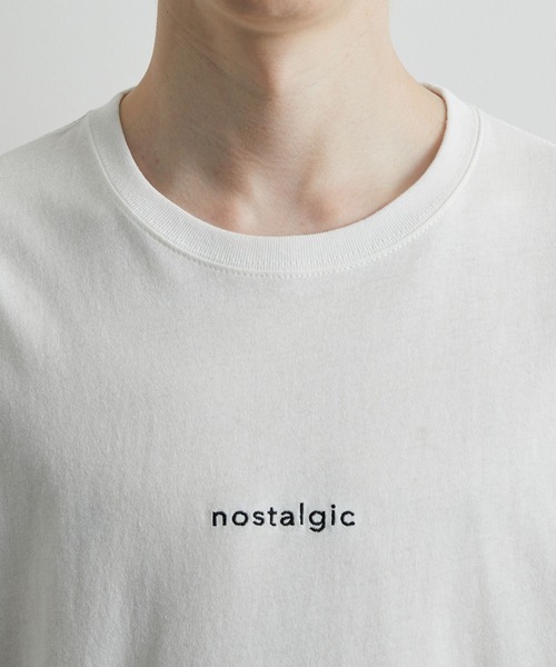 JUNRED（ジュンレッド）の「ノスタルジックグラフィックTシャツ（Tシャツ/カットソー・メンズ・ホワイト/チャコールグレー/カーキ・LL/M/L）」の19枚目の写真
