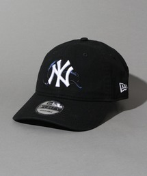 NEW ERA | 【NEWERA/ニューエラ x BTS×MLBコラボ】Black Swan ニューヨーク・ヤンキース エアフォースブルー ローキャップ/ベースボールキャップ 9FORTY(キャップ)