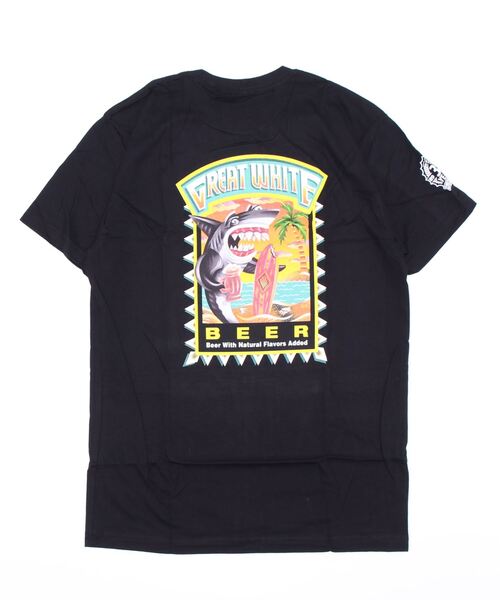 PARKS TOKYO SELECT（パークストウキョウセレクト）の「【NEXT LEVEL】（UN）GREAT WHITE T-SHIRTS（Tシャツ/カットソー・メンズ・ホワイト/ブラック・X-LARGE/LARGE/MEDIUM）」の3枚目の写真