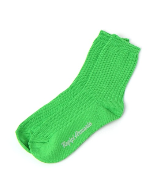 repipi armario（レピピ アルマリオ）の「カラーリブソックス（ソックス/靴下・キッズ・ブラック系その他/グリーン系その他/ピンク/ブルー/ホワイト/オレンジ系その他・FREE）」の4枚目の写真