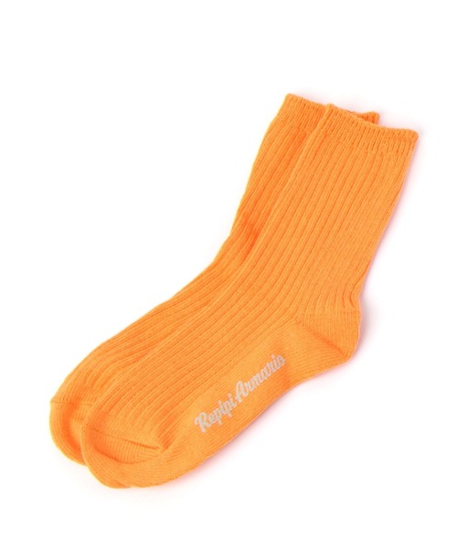 repipi armario（レピピ アルマリオ）の「カラーリブソックス（ソックス/靴下・キッズ・ブラック系その他/グリーン系その他/ピンク/ブルー/ホワイト/オレンジ系その他・FREE）」の6枚目の写真