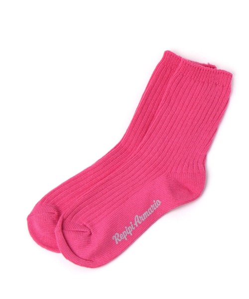 repipi armario（レピピ アルマリオ）の「カラーリブソックス（ソックス/靴下・キッズ・ブラック系その他/グリーン系その他/ピンク/ブルー/ホワイト/オレンジ系その他・FREE）」の5枚目の写真