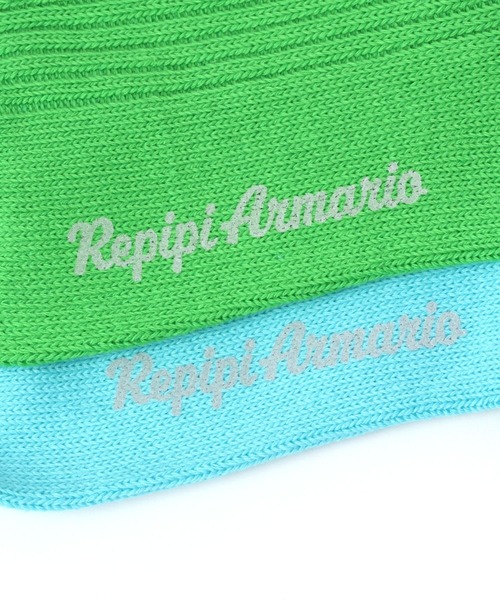 repipi armario（レピピ アルマリオ）の「カラーリブソックス（ソックス/靴下・キッズ・ブラック系その他/グリーン系その他/ピンク/ブルー/ホワイト/オレンジ系その他・FREE）」の12枚目の写真
