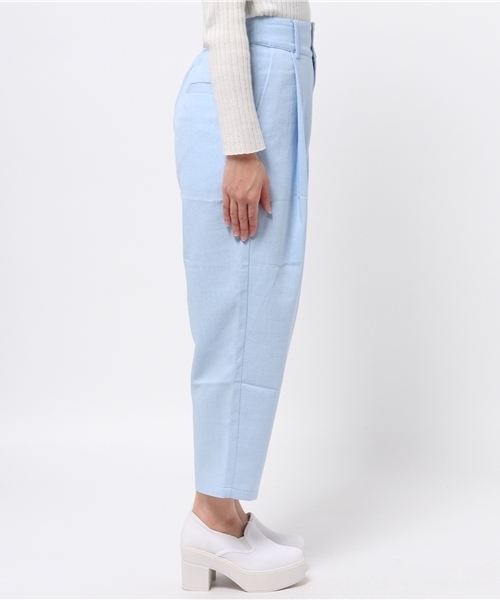 mystic（ミスティック）の「ワイドタックロングPT（その他パンツ・レディース・ブラック/サックスブルー/ネイビー/ベージュ/ブルー・ﾌﾘ-）」の12枚目の写真