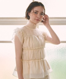 MIRO AMURETTE | pale lady chiffon blouse(シャツ/ブラウス)