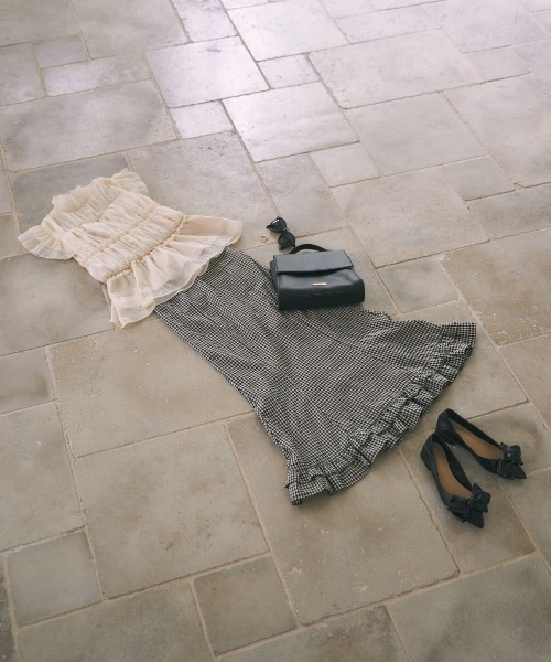 MIRO AMURETTE（ミロアミュレット）の「pale lady chiffon blouse（シャツ/ブラウス・レディース・ナチュラル・FREE）」の14枚目の写真