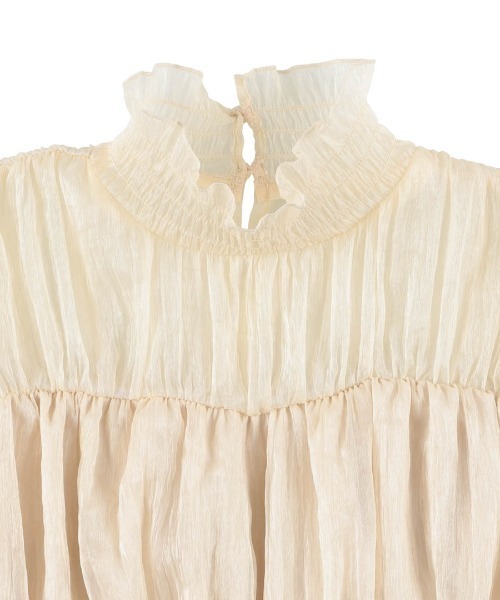 MIRO AMURETTE（ミロアミュレット）の「pale lady chiffon blouse（シャツ/ブラウス・レディース・ナチュラル・FREE）」の19枚目の写真