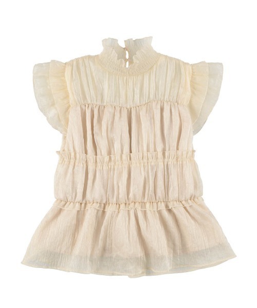 MIRO AMURETTE（ミロアミュレット）の「pale lady chiffon blouse（シャツ/ブラウス・レディース・ナチュラル・FREE）」の15枚目の写真