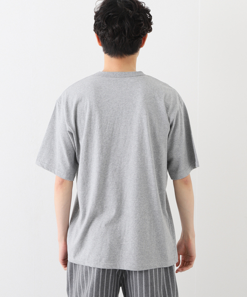 B.C STOCK(ベーセーストック)の「【3x3.EXE】 C/N-T-HIGH FIVE-(Tシャツ/カットソー・メンズ・ホワイト/グレー/ピンク/モスグリーン・SMALL/MEDIUM/LARGE/X-LARGE)」の5枚目の写真