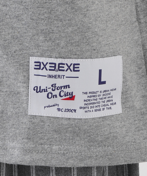 B.C STOCK(ベーセーストック)の「【3x3.EXE】 C/N-T-HIGH FIVE-(Tシャツ/カットソー・メンズ・ホワイト/グレー/ピンク/モスグリーン・SMALL/MEDIUM/LARGE/X-LARGE)」の18枚目の写真
