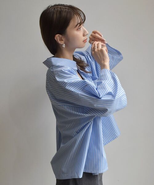 RETRO GIRL（レトロガール）の「アソート半袖SH（シャツ/ブラウス・レディース・オフホワイト/ピンク/グリーン系その他/ブルー系その他・FREE）」の9枚目の写真