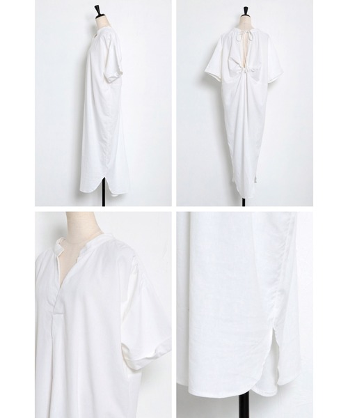 Bonjour Sagan（ボンジュールサガン）の「半袖ワンピース（ワンピース・レディース・ブラック・FREE）」の3枚目の写真