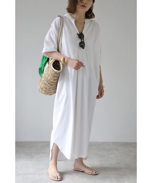 Bonjour Sagan（ボンジュールサガン）の「半袖ワンピース（ワンピース・レディース・ブラック・FREE）」の7枚目の写真