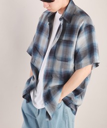CALTOP キャルトップ チェック半袖シャツ