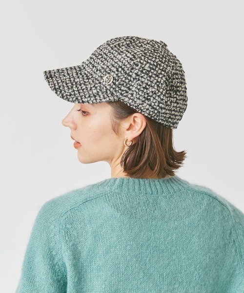 Chapeau d' O Ring Tweed Cap（キャップ）｜Chapeau d' O