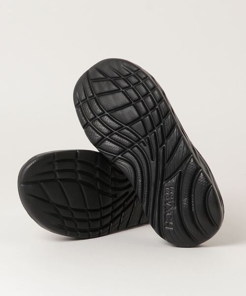 HOKA(ホカ)の「HOKA ONE ONE/ホカ オネオネ ORA RECOVERY FLIP(サンダル・メンズ・ブラック・8/10/9)」の3枚目の写真