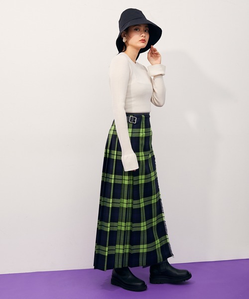 ADAM ET ROPE'（アダムエロペ）の「〈追加〉トラックソールストレッチブーツ（ブーツ・レディース・ブラック/ホワイト・38/37/39/36）」の13枚目の写真