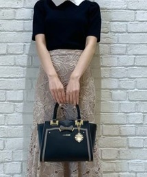 SAMANTHAVEGA | ソリッドリボントートバッグ(ハンドバッグ)