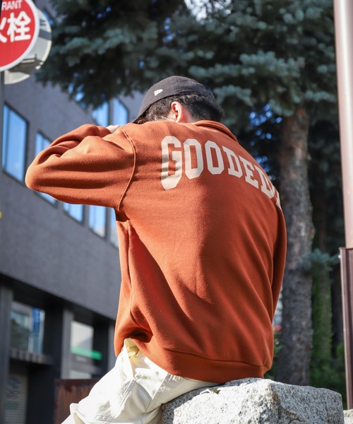 ZIP FIVE(ジップファイブ)の「【ZIP FIVE】【e.g.】オーバーサイズフリースハーフジッププルオーバー ワンポイント刺繍スウェット トラックジャケット(スウェット・レディース・ブラック/ネイビー/ブラウン/アイボリー/杢グレー・MEDIUM/LARGE/X-LARGE)」の17枚目の写真