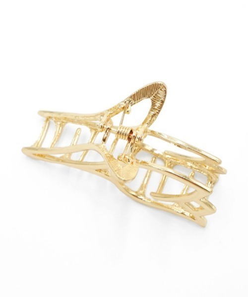 flower(フラワー)の「オーチューリップクリップ(バレッタ/ヘアクリップ・レディース・ゴールド・FREE)」の4枚目の写真