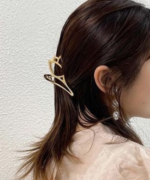 flower(フラワー)の「オーチューリップクリップ(バレッタ/ヘアクリップ・レディース・ゴールド・FREE)」の14枚目の写真