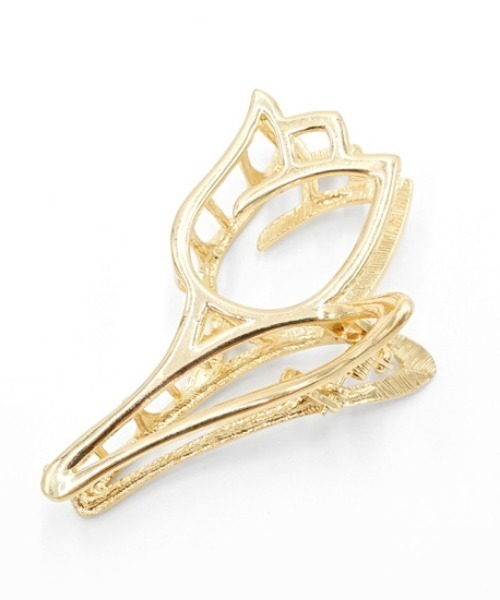 flower(フラワー)の「オーチューリップクリップ(バレッタ/ヘアクリップ・レディース・ゴールド・FREE)」の11枚目の写真