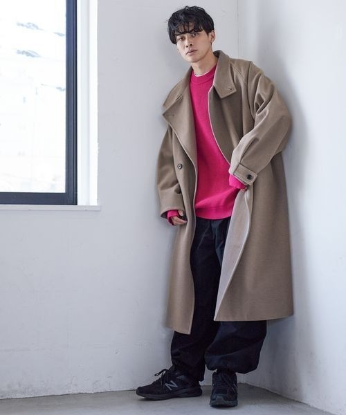 LOWRYS FARM（ローリーズファーム）の「アゼモックボリュームニット　345125（ニット/セーター・メンズ・ブラウン/グレー/ピンク・MEDIUM/LARGE）」の7枚目の写真