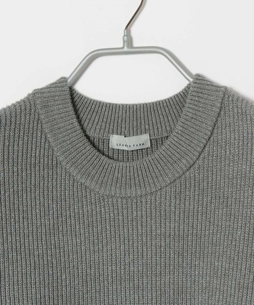 LOWRYS FARM（ローリーズファーム）の「アゼモックボリュームニット　345125（ニット/セーター・メンズ・ブラウン/グレー/ピンク・MEDIUM/LARGE）」の13枚目の写真