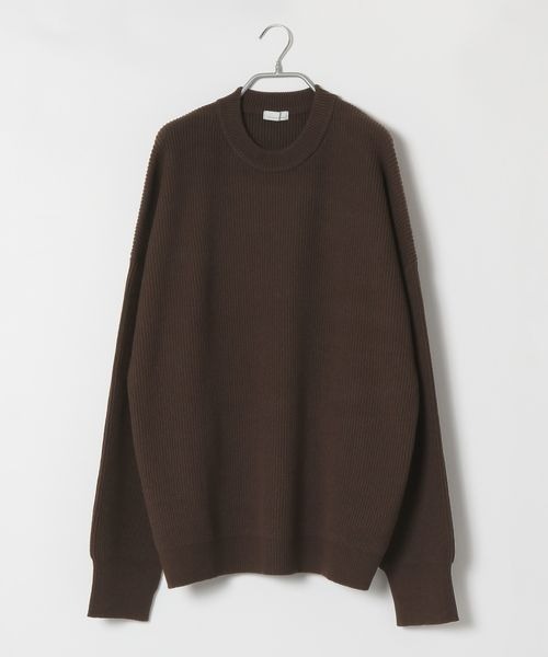 LOWRYS FARM（ローリーズファーム）の「アゼモックボリュームニット　345125（ニット/セーター・メンズ・ブラウン/グレー/ピンク・MEDIUM/LARGE）」の19枚目の写真