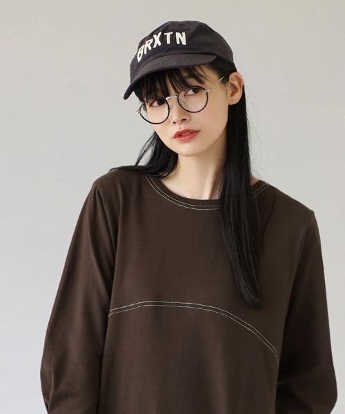 zootie(ズーティー)の「シミヘン加工 フレンチバスク Aラインフレアワンピース(ワンピース・レディース・ベージュ系その他/ブラック/チャコール/バーガンディー/チョコ/ダークグリーン/ブラック系その他/イエロー系その他/杢グレー/レッド系その他・フリー)」の22枚目の写真