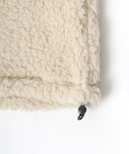 CONVERSE（コンバース）の「CONVERSE/コンバース オーバーサイズ ワンポイントロゴ刺繍 カレッジ リンガー リブライン ボアスウェット レディース メンズ トレーナー トップス（スウェット・レディース・ブラック/ダークブラウン/グリーン/ブルーグリーン/オフホワイト/ブルー・LL/M/L）」の22枚目の写真