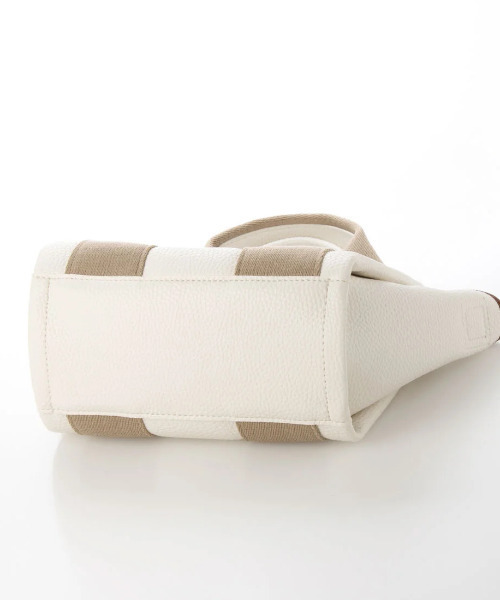 cache cache(カシュ カシュ)の「カシュカシュ cachecache / ショルダー付き2wayテープトートバッグS(トートバッグ・レディース・ブラック/ベージュ/グレー/アイボリー/ベージュ系その他・FREE)」の17枚目の写真