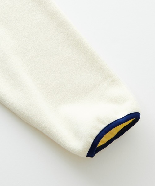 U.S. POLO ASSN.（ユーエスポロアッスン）の「U.S. POLO ASSN. / ユーエスポロアッスン 別注 ワンポイント刺繍 ビッグシルエットスナップボタンフリースプルオーバー（スウェット・レディース・ブルー/ブラック/パープル/アイボリー/グレイッシュベージュ/グリーン/ブラック系/オリーブ/オレンジ・M/L）」の18枚目の写真