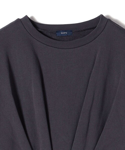 SHIPS（シップス）の「*〈手洗い可能〉オーガニックコットン ワンピース◇（ワンピース・レディース・チャコールグレー/ブラック/ピンク/グリーン/オートミール・SMALL/MEDIUM）」の15枚目の写真