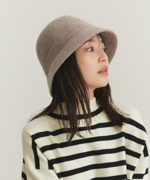 起毛クローシュハット