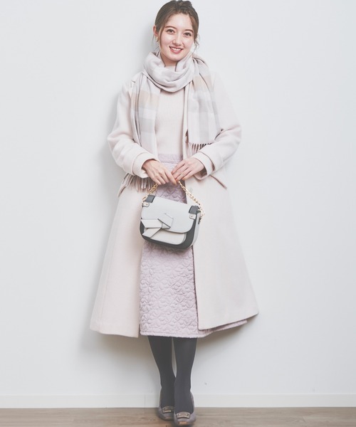 momoチェスターコート／レッセパッセ（LAISSE PASSE） ピンク LAISSE