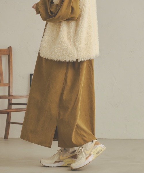 Ambre Neige(アンブルネージュ)の「【前後2WAY】レースアップボリュームワンピース/WEB/EC限定商品(ワンピース・レディース・オフホワイト/ライトブラウン/ダークブラウン・FREE)」の13枚目の写真