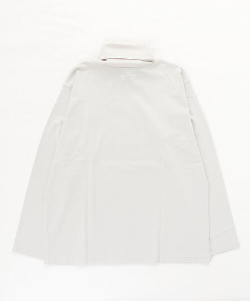 PORT BY ARK（ポートバイアーク）の「【入荷禁止】PORT BY ARK / ポートバイアーク：Turtleneck LS：PO12-T001[COR]（Tシャツ/カットソー・メンズ・ブラック/グレー/オレンジ系その他・2/1）」の4枚目の写真