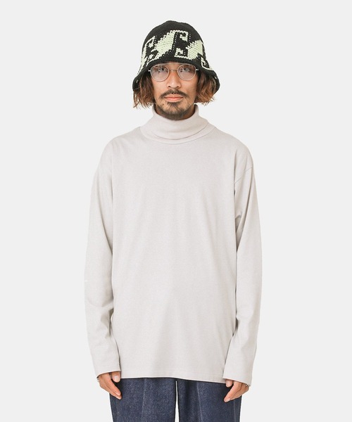PORT BY ARK（ポートバイアーク）の「【入荷禁止】PORT BY ARK / ポートバイアーク：Turtleneck LS：PO12-T001[COR]（Tシャツ/カットソー・メンズ・ブラック/グレー/オレンジ系その他・2/1）」の21枚目の写真