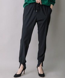 Munich | Munich（ミューニック）レーヨンラミーストレッチクロススリットリブパンツ/MN221P51(その他パンツ)