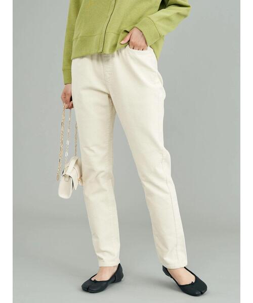 AMERICAN HOLIC（アメリカンホリック）の「ストレッチコールテンイージーパンツ（その他パンツ・レディース・ベージュ/ブラウン/ブラック/アイボリー・XS/M/L/S）」の5枚目の写真