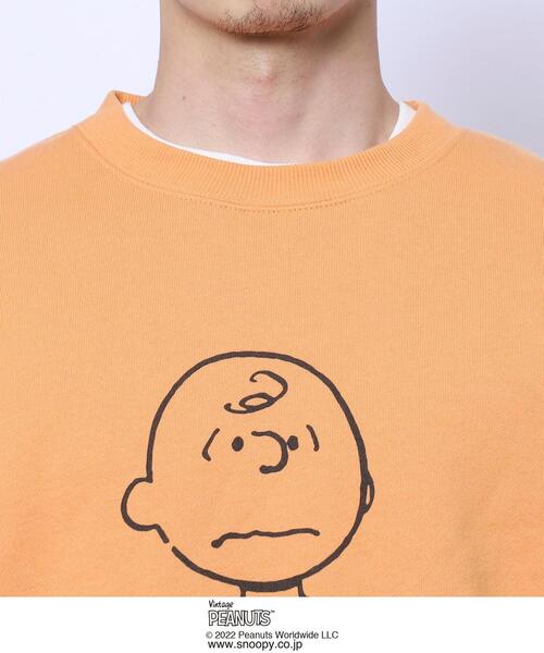 コラボレア商品　PEANUTS saucy dog スウェット L オレンジ 商品詳細ページ | Saucy Dog Online Shop | PEANUTS × Saucy Dog