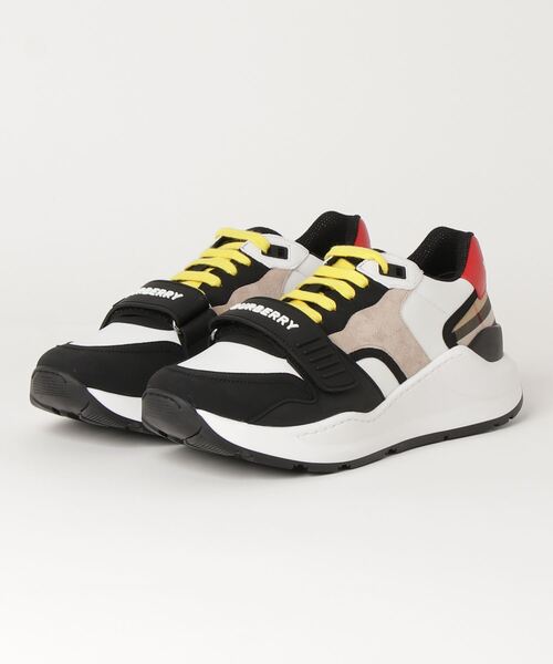 BURBERRY NYLON SUEDE VINTAGE CHECK SNEAKER バーバリー ナイロン スエード ヴィンテージチェック スニーカー