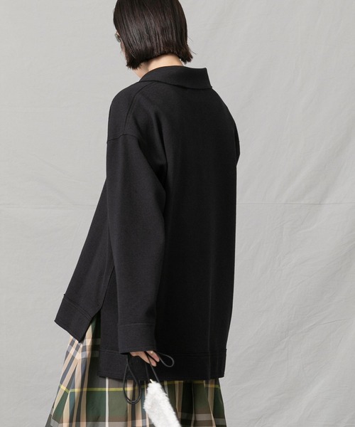 Acuta（アクータ）の「ブークレスキッパープルオーバー（Tシャツ/カットソー・レディース・ブラック・FREE）」の9枚目の写真