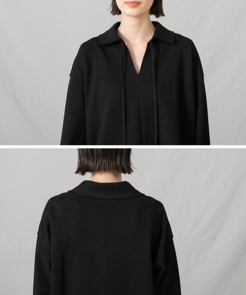 Acuta（アクータ）の「ブークレスキッパープルオーバー（Tシャツ/カットソー・レディース・ブラック・FREE）」の18枚目の写真