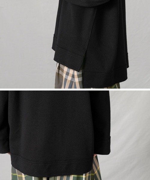 Acuta（アクータ）の「ブークレスキッパープルオーバー（Tシャツ/カットソー・レディース・ブラック・FREE）」の19枚目の写真