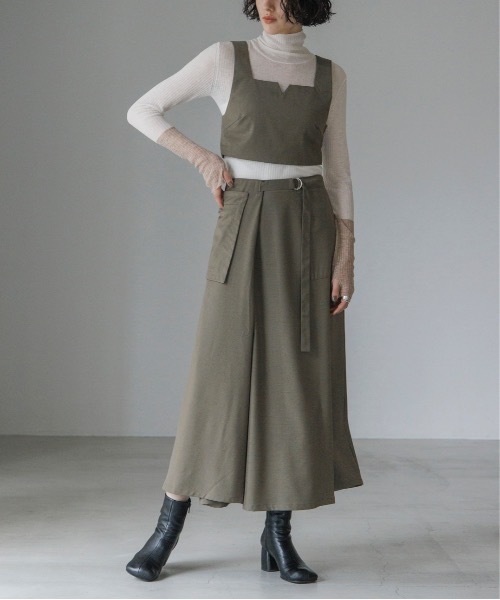 TENTO（テント）の「ビスチェ×ラップスカート セットアップ
